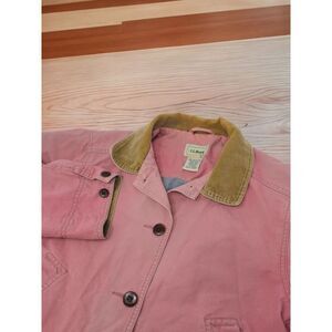VTG LL Bean Chore Barn Field Coat Jacket Womens Medium Rose Pink 0 WY22 90s Coat